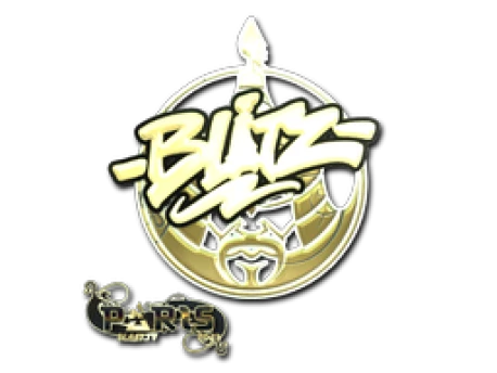 Sticker BLitz Gold Paris 2023 CS GO Buy Sell On Market CS GO